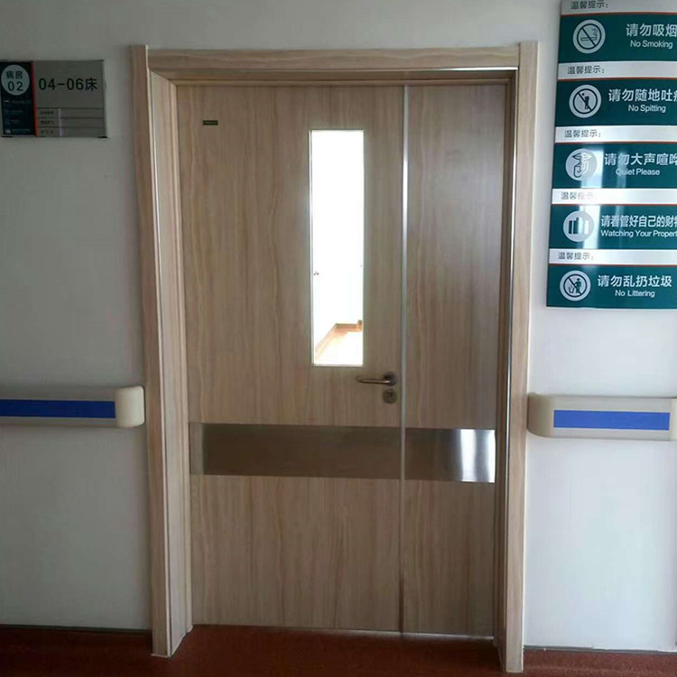 木質(zhì)醫(yī)院門抗污抑菌效果好嗎？